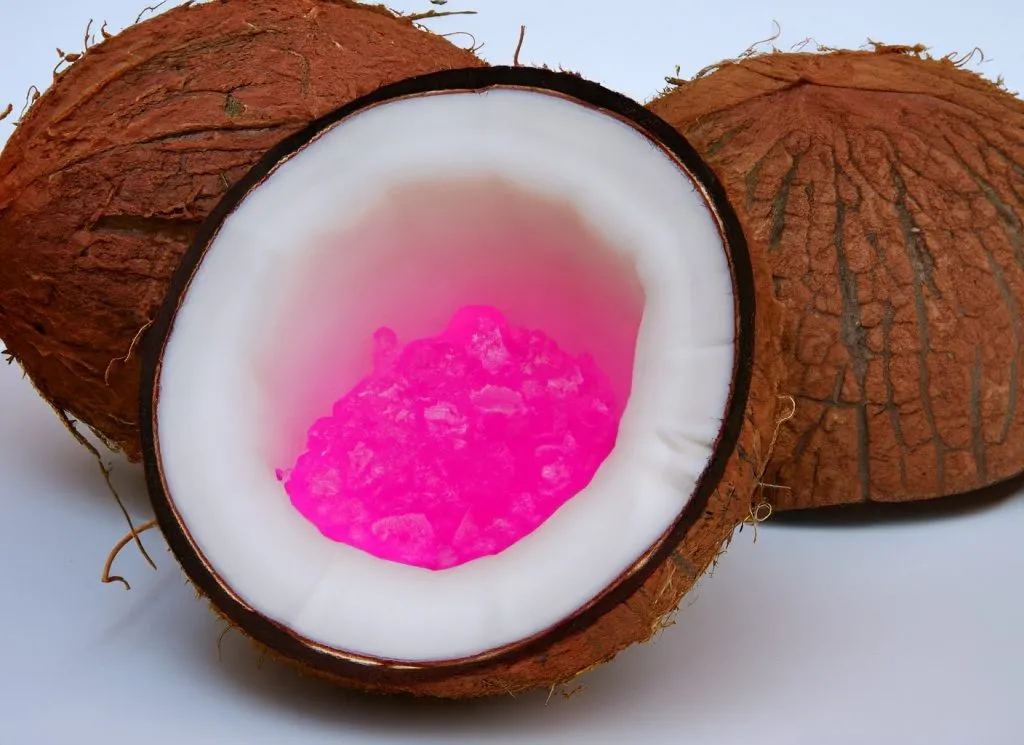 What is the Pink Stuff Inside a Coconut