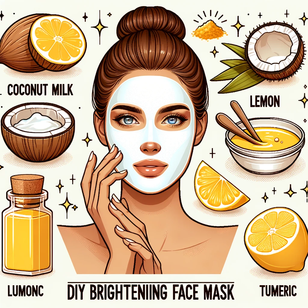 Brightening Coconut Milk Face Mask Recipe