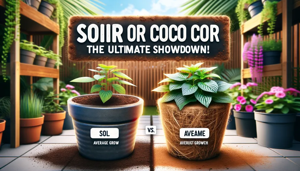 Coco Coir vs. Soil