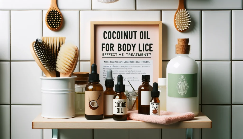 Coconut Oil for Body Lice Treatment