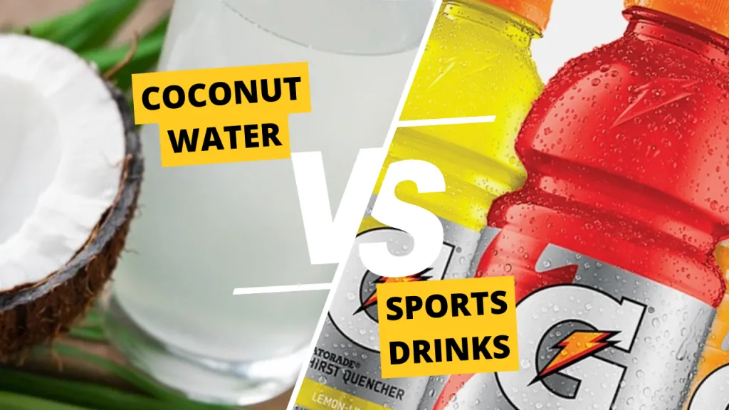 Coconut Water vs. Sports Drinks