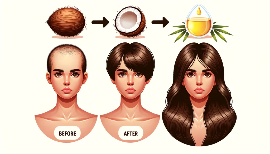How to Use Coconut Oil to Stop Hair Fall