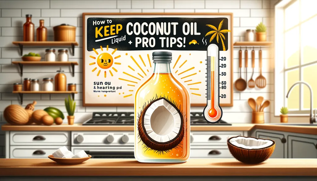The Magic of Maintaining Liquid Consistency in Coconut Oil