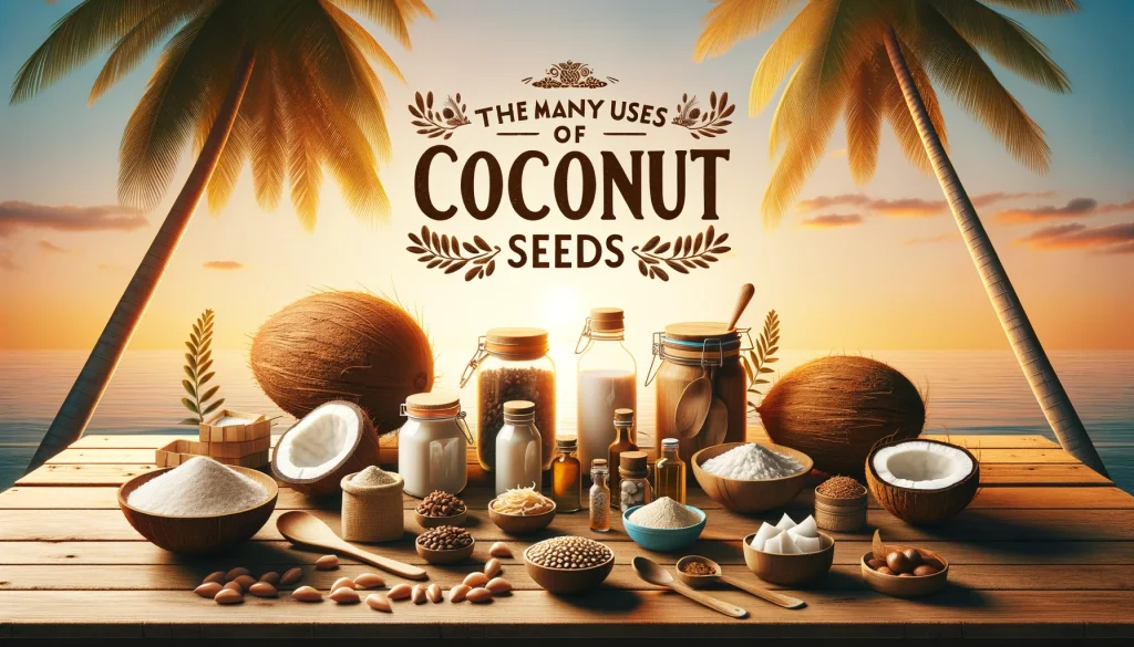 The Many Uses of Coconut Seeds