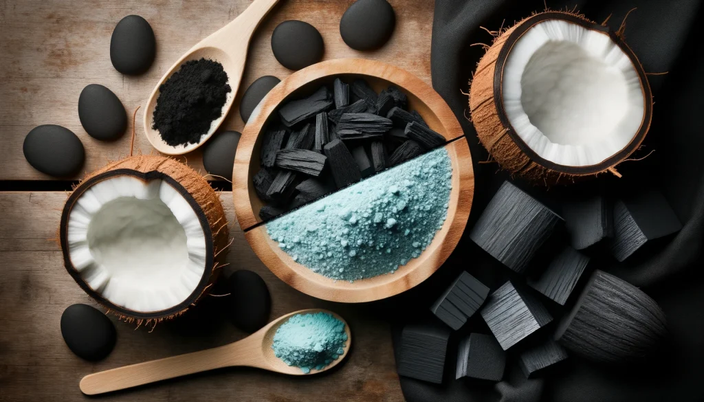 difference between activated charcoal and coconut charcoal