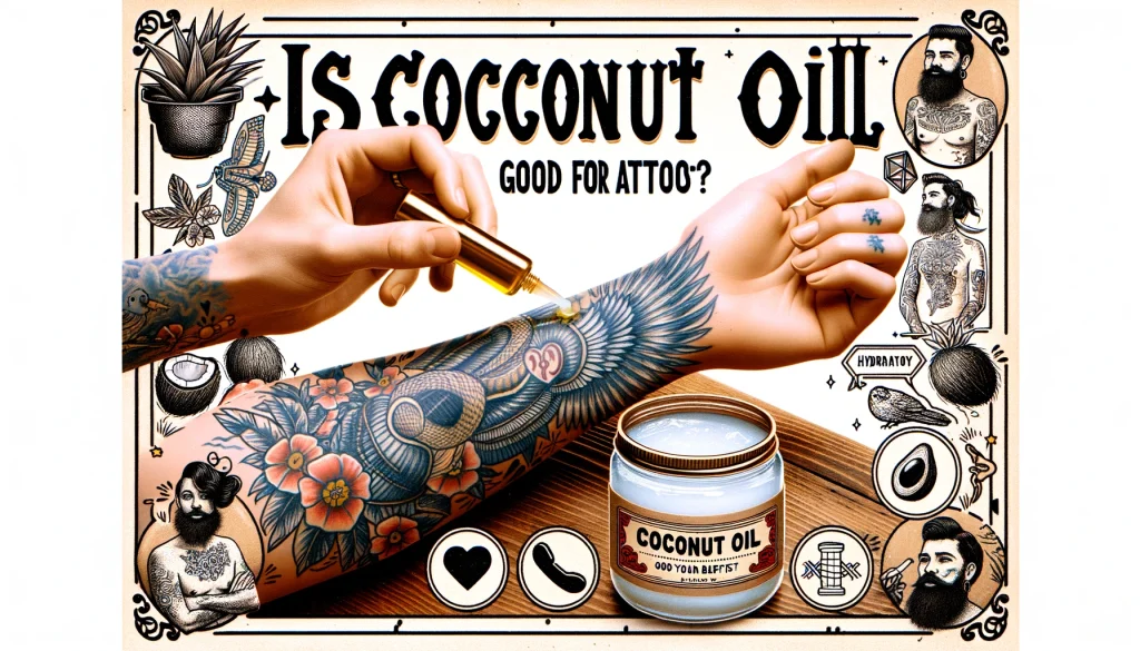 is coconut oil good for tattoos